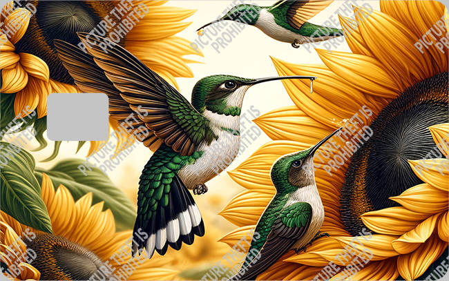 Bank  Card Sticker-BC-2089
